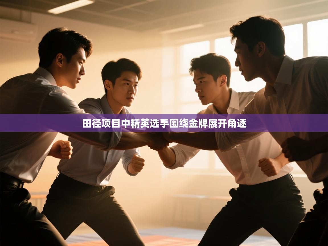 田径项目中精英选手围绕金牌展开角逐